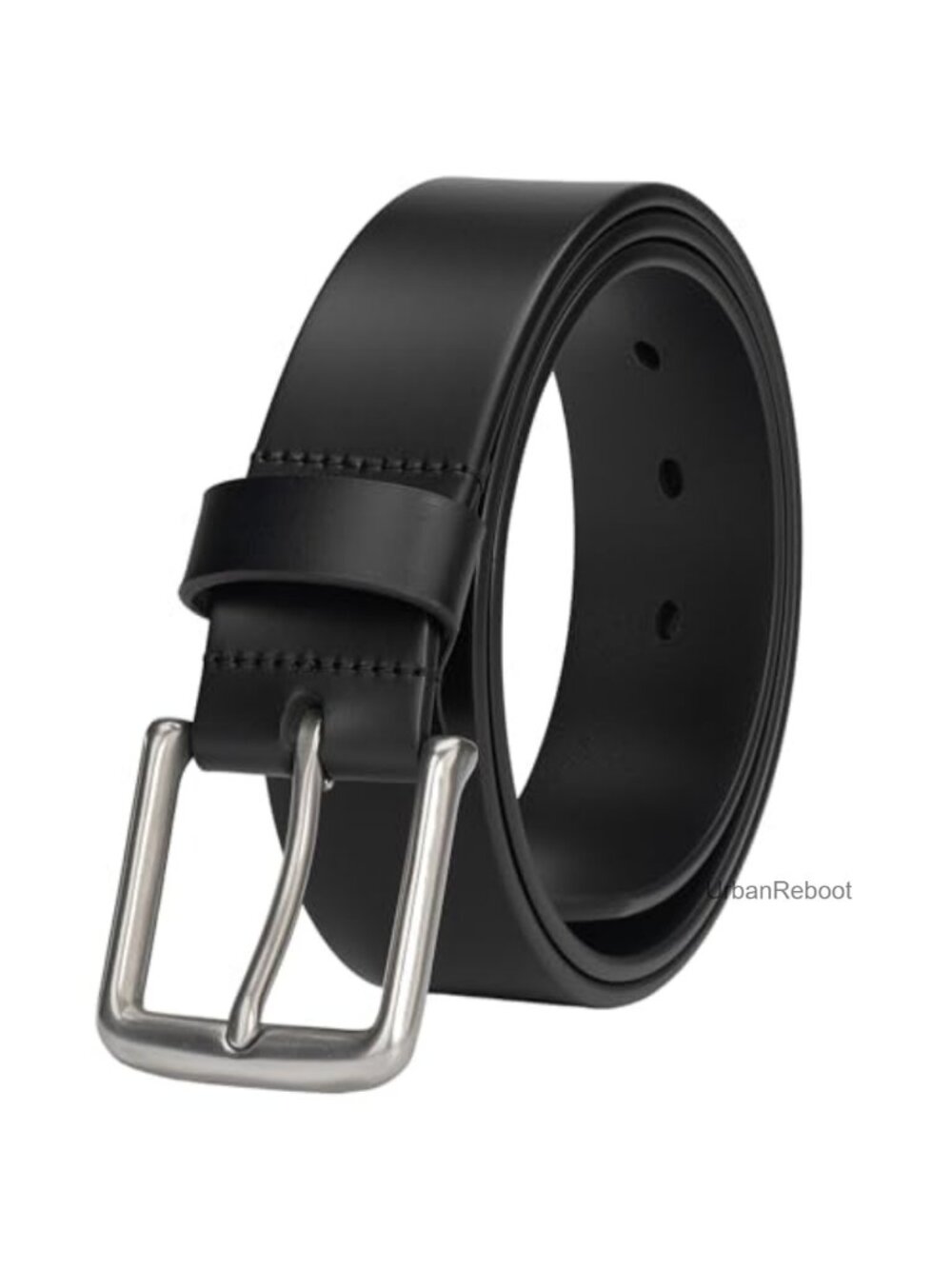 Mens 1.5in Full Grain Leather Belt Heavy Duty Italian Leather Work Belt